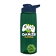 The Flair - 26 oz Transparent Tritan(TM) Bottle with Drink thru lid, Mixing Ball, and Digital Imprint