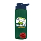 The Flair - 26 oz Transparent Tritan(TM) Bottle with Drink thru lid, Mixing Ball, and Digital Imprint