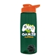 The Flair - 26 oz Transparent Tritan(TM) Bottle with Drink thru lid, Mixing Ball, and Digital Imprint