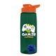 The Flair - 26 oz Transparent Tritan(TM) Bottle with Drink thru lid, Mixing Ball, and Digital Imprint