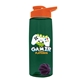 The Flair - 26 oz Transparent Tritan(TM) Bottle with Drink thru lid, Mixing Ball, and Digital Imprint