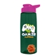 The Flair - 26 oz Transparent Tritan(TM) Bottle with Drink thru lid, Mixing Ball, and Digital Imprint