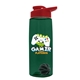 The Flair - 26 oz Transparent Tritan(TM) Bottle with Drink thru lid, Mixing Ball, and Digital Imprint