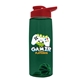 The Flair - 26 oz Transparent Tritan(TM) Bottle with Drink thru lid, Mixing Ball, and Digital Imprint