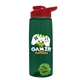 The Flair - 26 oz Transparent Tritan(TM) Bottle with Drink thru lid, Mixing Ball, and Digital Imprint