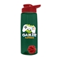 The Flair - 26 oz Transparent Tritan(TM) Bottle with Drink thru lid, Mixing Ball, and Digital Imprint