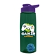 The Flair - 26 oz Transparent Tritan(TM) Bottle with Drink thru lid, Mixing Ball, and Digital Imprint