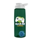 The Flair - 26 oz Transparent Tritan(TM) Bottle with Drink thru lid, Mixing Ball, and Digital Imprint