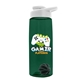 The Flair - 26 oz Transparent Tritan(TM) Bottle with Drink thru lid, Mixing Ball, and Digital Imprint