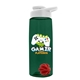 The Flair - 26 oz Transparent Tritan(TM) Bottle with Drink thru lid, Mixing Ball, and Digital Imprint