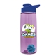 The Flair - 26 oz Transparent Tritan(TM) Bottle with Drink thru lid, Mixing Ball, and Digital Imprint