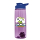 The Flair - 26 oz Transparent Tritan(TM) Bottle with Drink thru lid, Mixing Ball, and Digital Imprint