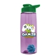 The Flair - 26 oz Transparent Tritan(TM) Bottle with Drink thru lid, Mixing Ball, and Digital Imprint