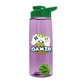 The Flair - 26 oz Transparent Tritan(TM) Bottle with Drink thru lid, Mixing Ball, and Digital Imprint