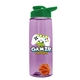 The Flair - 26 oz Transparent Tritan(TM) Bottle with Drink thru lid, Mixing Ball, and Digital Imprint