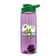 The Flair - 26 oz Transparent Tritan(TM) Bottle with Drink thru lid, Mixing Ball, and Digital Imprint