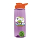 The Flair - 26 oz Transparent Tritan(TM) Bottle with Drink thru lid, Mixing Ball, and Digital Imprint