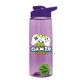 The Flair - 26 oz Transparent Tritan(TM) Bottle with Drink thru lid, Mixing Ball, and Digital Imprint