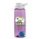 The Flair - 26 oz Transparent Tritan(TM) Bottle with Drink thru lid, Mixing Ball, and Digital Imprint