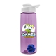 The Flair - 26 oz Transparent Tritan(TM) Bottle with Drink thru lid, Mixing Ball, and Digital Imprint