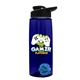 The Flair - 26 oz Transparent Tritan(TM) Bottle with Drink thru lid, Mixing Ball, and Digital Imprint