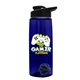 The Flair - 26 oz Transparent Tritan(TM) Bottle with Drink thru lid, Mixing Ball, and Digital Imprint