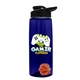 The Flair - 26 oz Transparent Tritan(TM) Bottle with Drink thru lid, Mixing Ball, and Digital Imprint