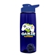 The Flair - 26 oz Transparent Tritan(TM) Bottle with Drink thru lid, Mixing Ball, and Digital Imprint