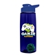 The Flair - 26 oz Transparent Tritan(TM) Bottle with Drink thru lid, Mixing Ball, and Digital Imprint