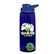 The Flair - 26 oz Transparent Tritan(TM) Bottle with Drink thru lid, Mixing Ball, and Digital Imprint
