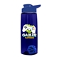 The Flair - 26 oz Transparent Tritan(TM) Bottle with Drink thru lid, Mixing Ball, and Digital Imprint