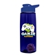 The Flair - 26 oz Transparent Tritan(TM) Bottle with Drink thru lid, Mixing Ball, and Digital Imprint