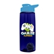 The Flair - 26 oz Transparent Tritan(TM) Bottle with Drink thru lid, Mixing Ball, and Digital Imprint