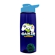 The Flair - 26 oz Transparent Tritan(TM) Bottle with Drink thru lid, Mixing Ball, and Digital Imprint