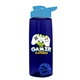 The Flair - 26 oz Transparent Tritan(TM) Bottle with Drink thru lid, Mixing Ball, and Digital Imprint