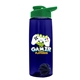 The Flair - 26 oz Transparent Tritan(TM) Bottle with Drink thru lid, Mixing Ball, and Digital Imprint
