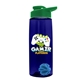 The Flair - 26 oz Transparent Tritan(TM) Bottle with Drink thru lid, Mixing Ball, and Digital Imprint