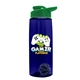 The Flair - 26 oz Transparent Tritan(TM) Bottle with Drink thru lid, Mixing Ball, and Digital Imprint