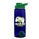 The Flair - 26 oz Transparent Tritan(TM) Bottle with Drink thru lid, Mixing Ball, and Digital Imprint
