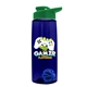 The Flair - 26 oz Transparent Tritan(TM) Bottle with Drink thru lid, Mixing Ball, and Digital Imprint