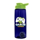 The Flair - 26 oz Transparent Tritan(TM) Bottle with Drink thru lid, Mixing Ball, and Digital Imprint