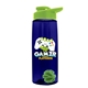 The Flair - 26 oz Transparent Tritan(TM) Bottle with Drink thru lid, Mixing Ball, and Digital Imprint