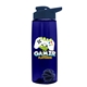 The Flair - 26 oz Transparent Tritan(TM) Bottle with Drink thru lid, Mixing Ball, and Digital Imprint