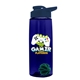 The Flair - 26 oz Transparent Tritan(TM) Bottle with Drink thru lid, Mixing Ball, and Digital Imprint
