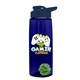 The Flair - 26 oz Transparent Tritan(TM) Bottle with Drink thru lid, Mixing Ball, and Digital Imprint