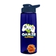 The Flair - 26 oz Transparent Tritan(TM) Bottle with Drink thru lid, Mixing Ball, and Digital Imprint