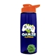 The Flair - 26 oz Transparent Tritan(TM) Bottle with Drink thru lid, Mixing Ball, and Digital Imprint
