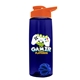 The Flair - 26 oz Transparent Tritan(TM) Bottle with Drink thru lid, Mixing Ball, and Digital Imprint