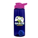 The Flair - 26 oz Transparent Tritan(TM) Bottle with Drink thru lid, Mixing Ball, and Digital Imprint