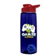 The Flair - 26 oz Transparent Tritan(TM) Bottle with Drink thru lid, Mixing Ball, and Digital Imprint